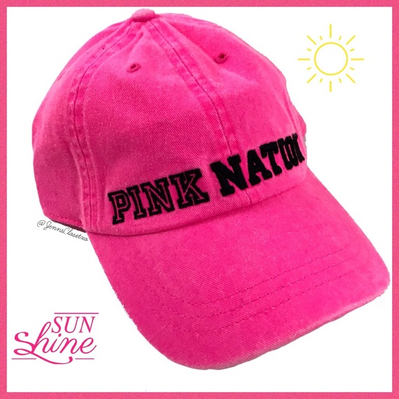 pink nation hat